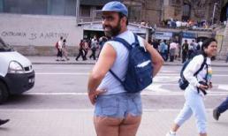 Khoảnh khắc khó đỡ của cánh mày râu