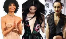 Khi sao Hoa ngữ 'lộ' ngực phẳng và xương xẩu như đàn ông (P1)