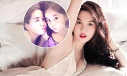 Ngọc Trinh khoe cháu gái giống mình như đúc