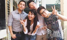 Hoàng Thùy Linh nhí nhảnh đóng phim