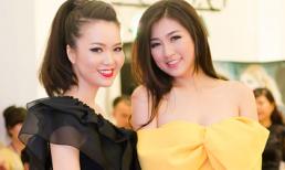 Tú Anh vai trần trễ nải "so dáng" cùng Thụy Vân