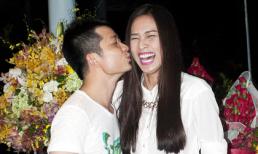 "Bạn trai tin đồn" hôn Dương Mỹ Linh trong tiệc sinh nhật