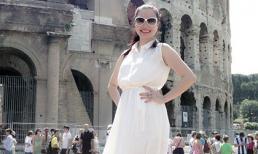 Ngọc Anh khoe dáng giữa trời Âu