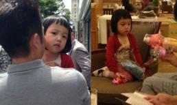 Chồng Triệu Vy cho con gái đi chơi khi vắng vợ