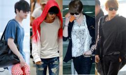 "Nghía" thời trang sân bay cực chất của Jae Joong