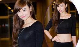 Hồng Quế táo bạo diện áo crop top khoe "eo con kiến"
