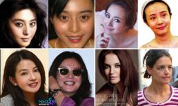 "Giật mình" khi sao lột lớp "mặt nạ" trang điểm (P1)