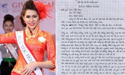 Thí sinh hoa hậu xin lỗi vì tung tin đồn mua giải 1,5 tỷ