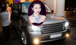 Thanh Hằng diện váy sexy chạy Range Rover đi ăn khuya