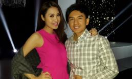 Đan Trường tình tứ bên Quế Vân