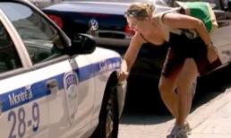 Clip hài: Chọc thủng lốp xe cảnh sát