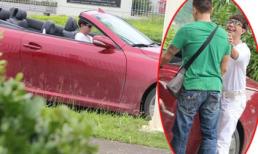 Long Nhật cưỡi "siêu xế" Lexus gần 4 tỷ tình tứ cùng trai lạ