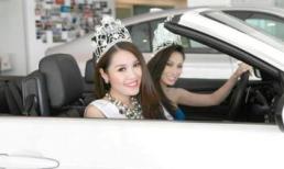 Quế Vân được ông bầu Minh Chánh dẫn đi mua xế hộp