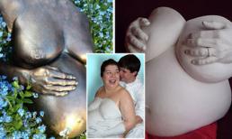 Ngạc nhiên với kiểu đúc tượng từ bụng bầu