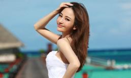 Cô dâu Diêu Địch tinh khôi trước biển trong xanh