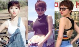 Thời trang cá tính và sexy của Tóc Tiên