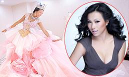 HH Ngô Mỹ Uyên tái xuất thử váy cưới lộng lẫy như hoàng hậu