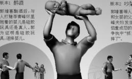 Cảnh sát thẳng tay ném bé 7 tháng tuổi xuống đất