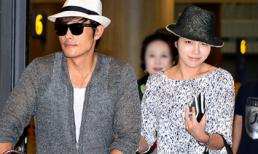 Kết thúc tuần trăng mật, vợ chồng Lee Byung Hun bị vây kín ở sân bay