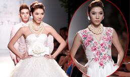 Ngọc Quyên biến hóa “đa sắc” trên sàn catwalk