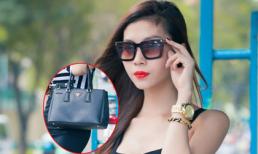 Bản sao Thủy Tiên dạo phố với túi hiệu nghìn đô