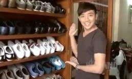 Khám phá tủ giày hoành tráng của MC Trấn Thành