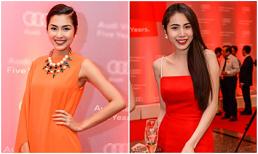 Hà Tăng, Thủy Tiên khoe sắc "nghiêng nước, nghiêng thành"