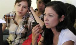 Việt Trinh dọa đuổi nữ chính 'phim ngoại tình' ở trường quay