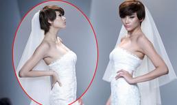 Hoàng Yến lạ lẫm tóc tém làm cô dâu đẹp kiêu kỳ