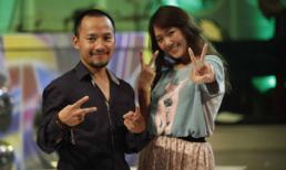 Hari Won nhí nhảnh bên cạnh bạn trai Tiến Đạt 