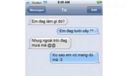 Bật cười với những tin nhắn tỏ tình 'bất hủ'
