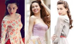 Hà Hồ chuộng mốt họa tiết thu quyến rũ