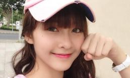 Boxing girl Khả Ngân tạo dáng cực xinh và nhí nhảnh