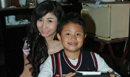 Lộ diện hotboy nhí nhà diễn viên Uyên Thảo