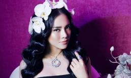 Lý Nhã Kỳ đẹp mê mệt với loạt ảnh đội vương miện hoa lan