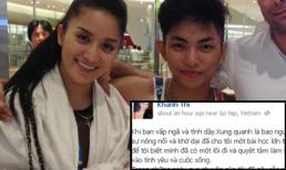 Khánh Thi đã lộ diện và đang hồi phục sức khỏe