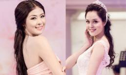 Ngọc Hân, Hoàng Anh khoe nét tươi xinh