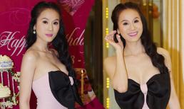 Thái Hà... dọa tụt ngực trong tiệc sinh nhật