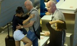 Thu Minh đánh yêu chồng Tây ở chốn đông người