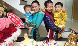 “Doanh nhân showbiz” cùng vợ tổ chức sinh nhật hoành tráng cho con