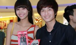 Huỳnh Anh đưa bạn gái siêu mẫu đi xem phim