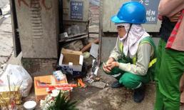 Bé sơ sinh bị vứt tại nơi đổ rác ở Hà Nội