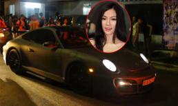 Thu Thủy đi diễn bằng xế lạ