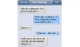 Những tin nhắn điện thoại tán gái cực đỉnh