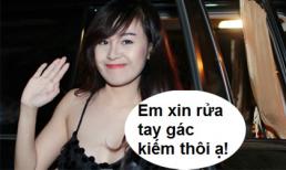 Bà Tưng mếu máo xin "rửa tay gác kiếm"