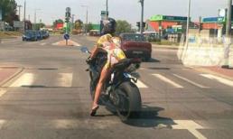 Những hình ảnh khôi hài trên đường