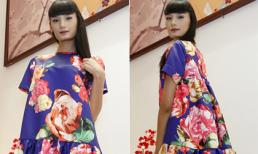 Lê Thúy "toả sắc" với váy hoa rực rỡ