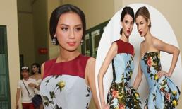 Huyền Ny đụng váy 70 triệu với sao Hollywood
