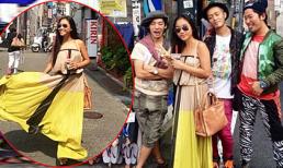 Đoan Trang tung tăng với váy maxi “náo loạn” phố Tokyo