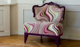 Không gian "lạ" hơn với ghế bọc vải